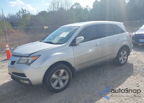 2010 Acura Mdx Technology Package from USA, damaged, VIN 2HNYD2H60AH525191